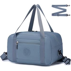 SPAHER Piccolo Borsone da Viaggio Cabina 35x20x20cm Ryanair Bagaglio a Mano con Tasca Umida Impermeabile Borsone a Mano Donna Uomo Borsa da Viaggio Palestra Sport Weekend Pieghevole Duffle Bag