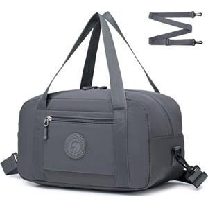 SPAHER Piccolo Borsone da Viaggio Cabina 35x20x20cm Ryanair Bagaglio a Mano con Tasca Umida Impermeabile Borsone a Mano Donna Uomo Borsa da Viaggio Palestra Sport Weekend Pieghevole Duffle Bag