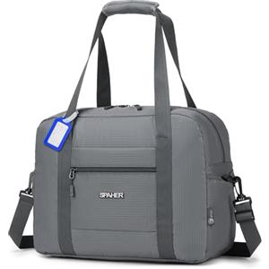 SPAHER Borsone da Viaggio British Airways 40x30x15 Bagaglio a Mano Air france Borsone Palestra Sportiva Grande 20L Donna Uomo Impermeabile Pieghevole Borsa da Viaggio Fitness Travel Duffel Cabin Bag