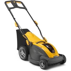 STIGA 340e Combi Kit Tagliaerba A Batteria, 48 V, 38 cm - 1 Batt. 4 Ah + Caric. Combi 3-in-1 - Prati Fino A 350 m²