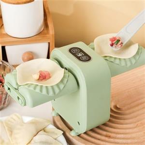 Zenllihome Macchina elettrica per ravioli e macchina automatica per gnocchi con doppia modalità, dispositivo portatile per modellare pasta e potsticker, strumento per pressare ravioli con sigillatura facile per