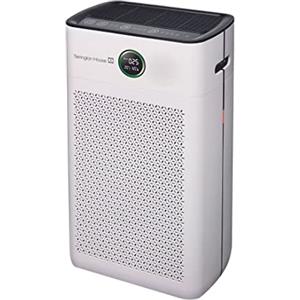 Tarrington House Purificatore d'aria AP4021, con filtro HEPA H14, timer di 8 ore, telecomando, purifica fino a 338 m³/h, 40 W, efficienza di filtrazione: 99,995%, funzione di ionizzazione, bianco