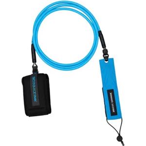 PETSOLA Leash per Tavola da Surf, Leash in TPU per Surf, Leash da Pesca, Leash per Gamba E Piede, Cinturino per Caviglia per Longboard E Wakeboard, Blu 6 Piedi