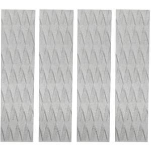 Aurgiarme 4Pcs Schiuma Tavola Da Surf Deck Trazione Pad Antiscivolo Anteriore Trazione Pad Grip Mats Shortboard Grip Pad Per Funboard Fish Board Antiscivolo Deck Pad Grip Mats