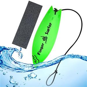Genérico Mini tavola da surf con tastiera: tavola da surf giocattolo per le dita, giocattolo portatile a scorrimento morbido, attività educativa divertente, design e durevole, intrattenimento interno e