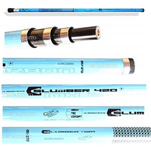 Pescasubito.com Guadino 6.50Mt Mix Carbonio Telescopico Palo Pesca Spinning Canna da Pesca