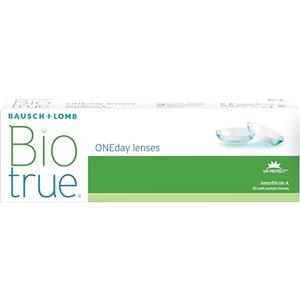 Biotrue ONEday Lenti a Contatto Giornaliere Correttive, 30 Lenti, BC 8.6 mm, DIA 14.2 mm, -4.25 Diopt
