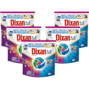 Dixan DISCS 4in1 Color Detersivo Lavatrice (50 Lavaggi), Capsule lavatrice per colori vivaci, pulizia profonda del bucato e freschezza igienica per la lavatrice, Rimuove le macchie da 20°C