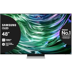 Samsung OLED TV 48" QE48S94DAEXZT, OLED HDR+, Upscaling AI 4K, Processore NQ4 AI GEN2, Motion Xcelerator 144Hz, Design LaserSLim, DVBT-2, Q-Symphony & Dolby Atmos, Carbon Silver 2024 [Amazon EXCL.]