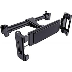 CARALL Porta Celluare Poggiatesta Auto Supporto Smartphone Tablet da 5~9" Rotazione di 360 Gradi per Sedile Posteriore