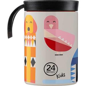 24BOTTLES Travel Tumbler - Tazza Termica da Viaggio, Caffe, Te, Bevande Acciaio Inox, 350 ml, Termos Caffè 100% Ermetico, 6hHot/24hCold, Borraccia Termica Mug, Design Italiano, Best Friends