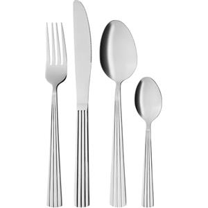 GRÄWE Athens Series - Set di posate per 4 persone, in acciaio inox, 16 pezzi, lavabili in lavastoviglie, con decorazione