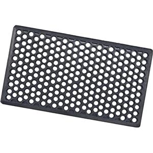 emmevi Zerbino Gomma Morbida Ingresso Antiscivolo Raschia Fango Griglia Drenante Robusto Mod.POP_40X70