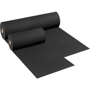 emmevi Tappeto Moquette Nera Antiscivolo Passatoia Corridoio Pavimento Scale Palestra Locale 100x100 Cm