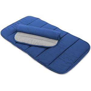 BIANCHERIAWEB Cuscino Trapuntino per Cani e Gatti Antimacchia Bicolore, Tappetino Imbottito Morbido Lavabile, Cuccia per Animali Domestici 60x120cm, Base Comfort per Cane e Gatto