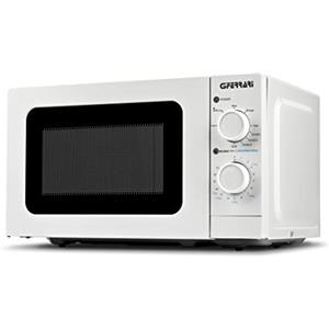 G3 Ferrari G10174 Forno a Microonde Combinato Otello Grill, 20 Litri, Microonde 700W, Grill 1000W, 3 modalità di cottura, Accessori inclusi, Bianco