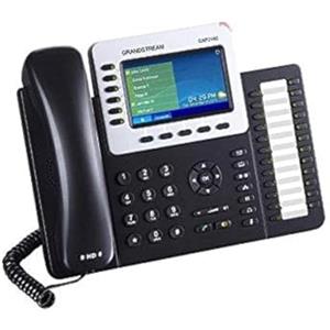 Grandstream GXP-2160 Telefono IP Nero - 6 linee, Display TFT a colori, 24 tasti BLF, 2 porte PoE Gigabit