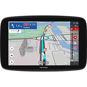 TomTom GO Expert Navigatore Satellitare per Camion, Autobus, Furgone, Schermo HD 7, PDI, TomTom Traffic, Mappe del Mondo, Avvisi di Restrizioni in Tempo Reale, Aggiornamenti Rapidi Tramite WiFi