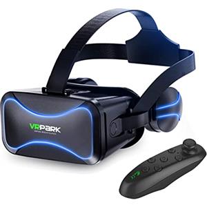 Bexdug Cuffie VR, Occhiali VR ad Alta risoluzione, Occhiali per Realtà virtuale Regalo per Bambini e Adulti per Giochi e Video Bexdug