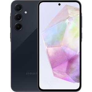Samsung Smartphone Samsung Galaxy A35 SM-A356B 6,6 8GB RAM 256GB Blu marino - [Versione Tedesca, Spagnola, Francese, UK, Belga, Olandese, Danese, Finlandese, Norvegese, Svedese]