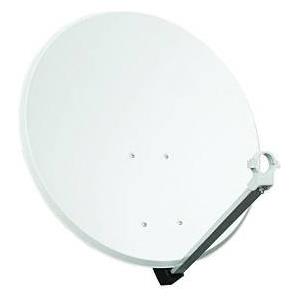 FRACARRO -KIT COMPOSTO DA PARABOLA ACCIAIO CBD EASY80 + LNB TWIN 289822- Convertitore universale 2 Uscite Indipendenti