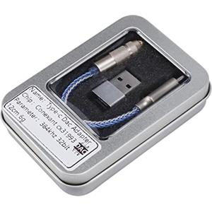 Uanratg CX31993 Amplificatore per Cuffie DAC USB di Tipo C con Uscita da 3,5 Mm Decodifica di Decodifica Audio DAC per Android