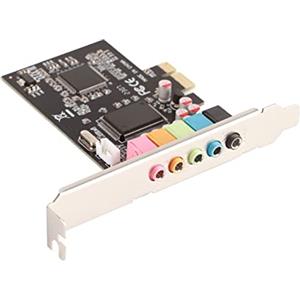 Aramox Scheda Audio 5.1 Canali, Scheda Audio PCI Express con Chip Audio CMI8738, Supporta Surround DirectSound 3D e EAX, per Gaming e Home Theater PC