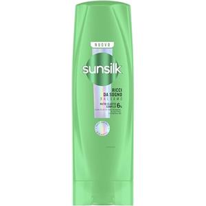 Sunsilk, Balsamo Ricci da Sogno, Balsamo per Capelli Ricci Definiti ed Elastici, Formula Arricchita con Nutri-Elastic Complex con Olio di Macadamia, Elastina e Vitamina B5, 200ml