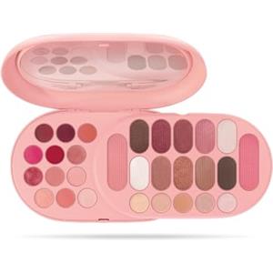 Pupa Palette Make My Day Plus Blush, Rossetti, Gloss, Ombretti, Correttori e Illuminanti - 29 Pezzi per Trucco Viso, Occhi e Labbra, Perfetta in Casa o in Viaggio - 3 Varianti Colore (003 Bright Rose)