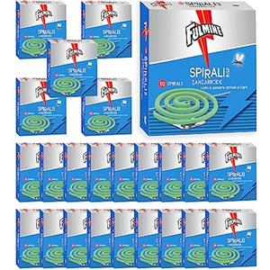 Generic Spirali Antizanzare,Confezione da 240 Spirali,Efficaci fino a 6 Ore,MADE IN ITALY Contro Zanzare Comuni e Tigre,Adatto per il Giardino Esterno, il Balcone e la Terrazza