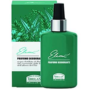 Helan, Elemì, Deodorante Uomo Spray, Naturale e Delicato senza Sali di Alluminio, Fresco e Traspirante - Profumo Deodorante Astringente e Purificante con Oli Essenziali, Azione a Lunga Durata, 125 ml
