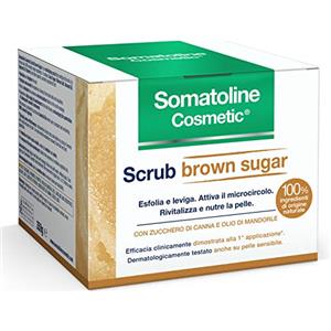 SOMATOLINE SCRUB BROWN SUGAR ESFOLIANTE LEVIGANTE 350 GR