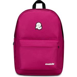 Invicta Zaino Scuola Lab Plain, Fucsia, Zaino Doppio Scomparto Con Tasca Porta PC o Tablet, Tasca Porta Borraccia e Tasca Con Organizer, Zaino Medie Superiori e Viaggio, Ragazza Donna