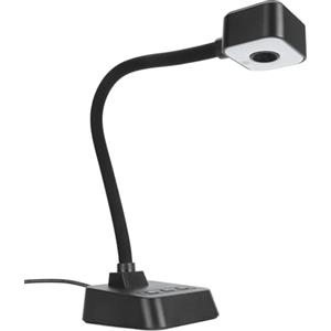 VBESTLIFE Fotocamera per Documenti USB 4K per Insegnanti, Fotocamera per Documenti con Webcam con Messa a Fuoco Automatica, Obiettivo Ruotabile a 360° con Luce LED a 3 Livelli, Microfono