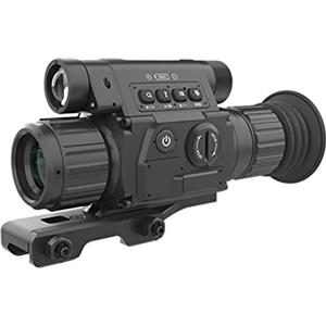 NGBFF Visore Notturno, NV009A/LRF Clip-on Night Vision Aim Sight Scope Infrarossi IR Digital Night Monocular La-ser Telemetro Registrazioni video for la caccia,per birdwatching, sport all'aria aperta, viag