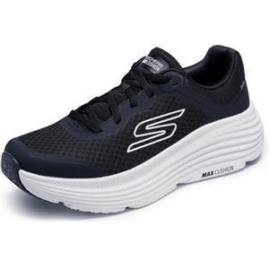 Skechers Max Cushioning Endeavour Sneaker Uomo, Nero/Bianco, 43 EU
