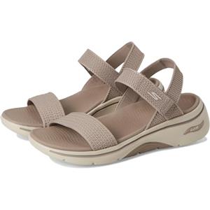 Skechers Go Walk Arch Fit 2.0 Sandal - Sandali da Donna, Taupe,