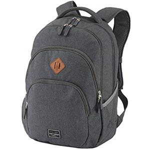 travelite zaino bagaglio a mano, zaino per laptop 15,6 pollici, BASICS, zaino da giorno, zaino con molti scomparti, 45 cm, 22 litri