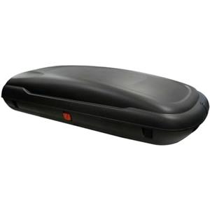 mafo Accessori auto Shop RAICAR 60134 Gran-Pree, Box tetto Portapacchi in polipropilene, 400 litri - Nero Carbon