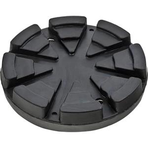 Stix Cuscinetto in gomma, blocchetto in gomma 125x120x24mm - Ponte sollevatore, cric - Blocco in gomma per martinetto di manovra