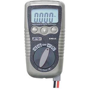 ZETEK by ZECA MULTIMETRO DIGITALE/TESTER KM 015 TASCABILE COMPATTO