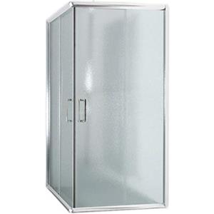 Idralite Box Doccia Quadrato Versione 75x75 H185 C 6mm, Vetro Stampato