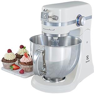 Electrolux EKM4100 Impastatrice Planetaria, 10 velocità, 1000W, struttura in acciaio inox e alluminio pressofuso, color Bianco (Panna)