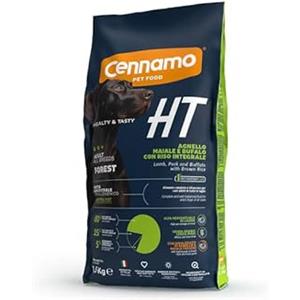 Cennamo Pet Food HT DOG ADULT ALL BREEDS FOREST 1,5Kg. Alimento ancestrale per cani adulti di tutte le taglie. Crocchetta Superpremium. Alta percentuale di cane, ipoallergenico, senza grano e senza mais.