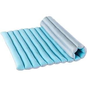 Generico Materasso Antidecubito per Anziani, Materasso a Pressione Alternata, Comodo Cuscino per Sedia a Rotelle, Materasso Anti-Ulcera per Persone Disabili Costrette a Letto,Blu,40×40cm
