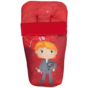Originalbaby - Sacco universale per passeggino, con coprigambe in pile, rimovibile con cerniere, lavabile in lavatrice motivo pilota