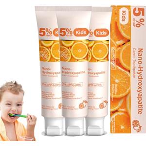 Junjie 5% Nano-idrossiapatite Dentifricio,Idrossiapatite Dentifricio Senza Fluoro Dentifricio per la riparazione della carie Rafforza il dentifricio di remineralizzazione (3)