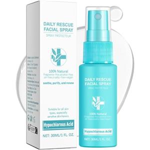 Orgrul 2025 Nuovo Hypochlorous Acid Spray, Acido Ipocloroso Spray Viso, Hypochlorous Acid Face and Skin Spray, Safe for Use on Acne Prone Skin, Eczema, Dry Scalp, Toner, Cleanser for Sensitive Skin, 30ml (1)