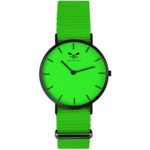 BARBOSA NORD SUD EST Barbosa - Orologio Sportivo Slim - Cinturino in Nylon Fluo - Swatch Minimale - Unisex