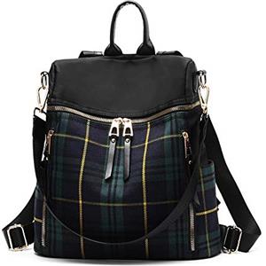 zhongningyifeng Zaino da donna Zaino impermeabile in nylon leggero da viaggio casual da donna Borsa a tracolla